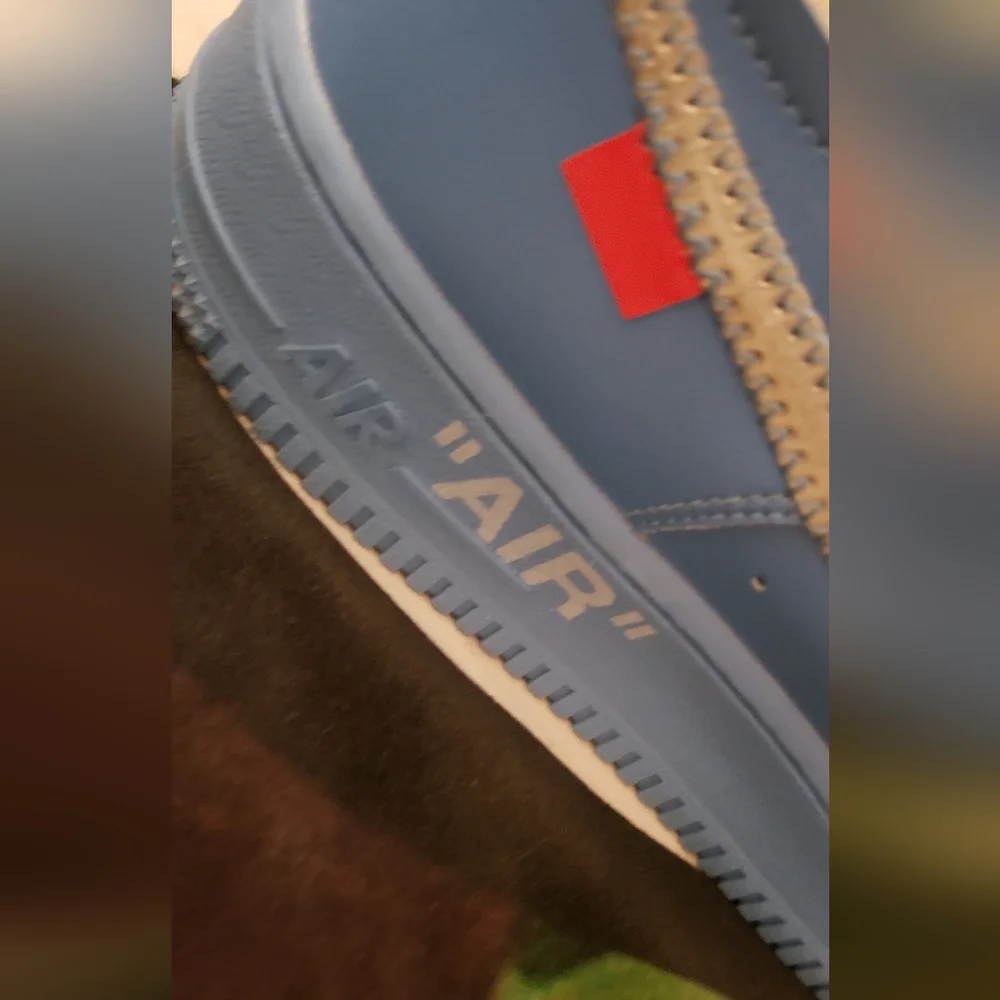 Nike Air Force 1 LowOff-White MCA University Blue - Picture 3 of 6